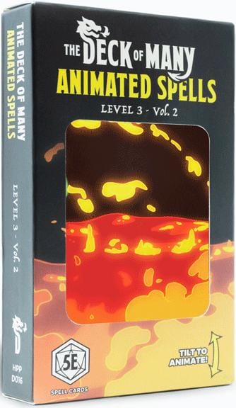 The Deck of Many: Animated Spells Level 3 M-Z