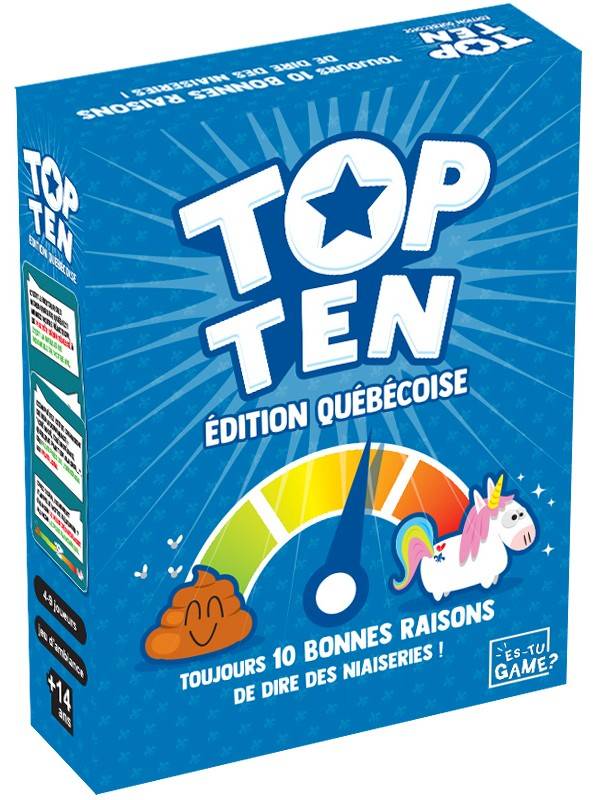 Top Ten Édition Québécoise