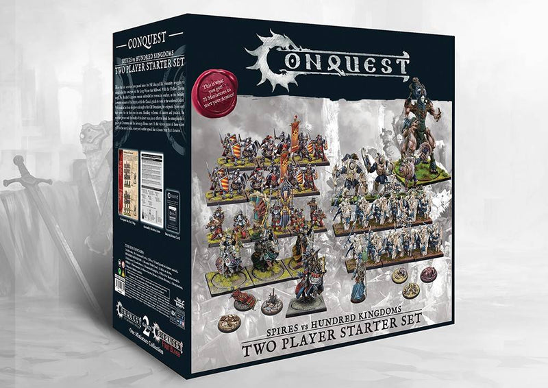 Conquest: Spires vs Hundred Kingdoms - Two Players Starter Set