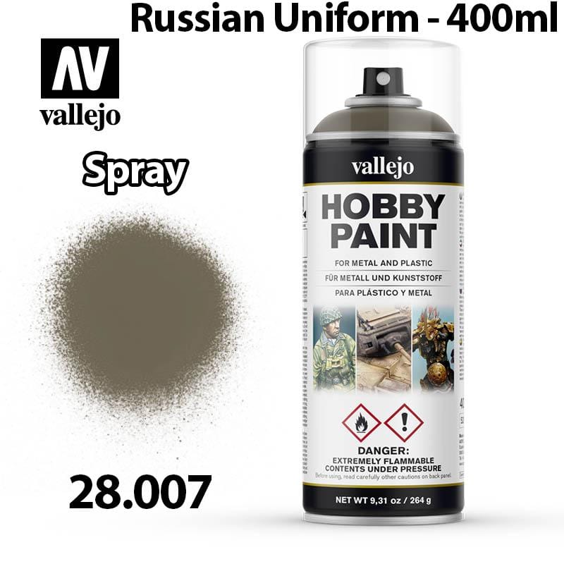 Vallejo Hobby Spray Paint - Russian Uniform 400ml - Val28007