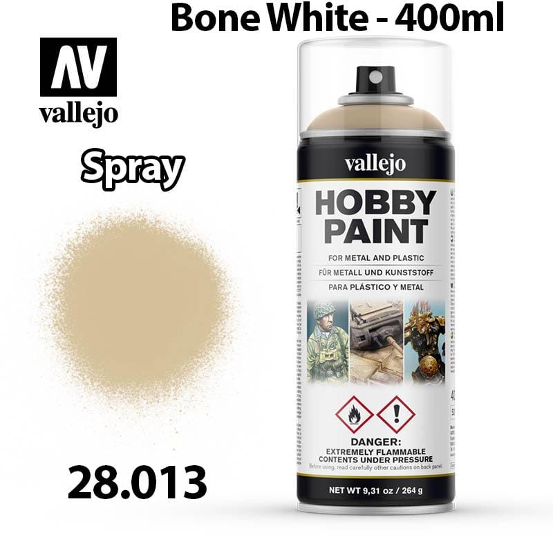 Vallejo Hobby Spray Paint - Bone White 400ml - Val28013