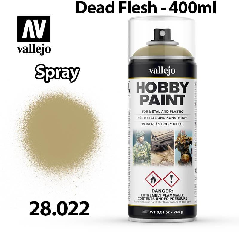 Vallejo Hobby Spray Paint - Dead Flesh 400ml - Val28022