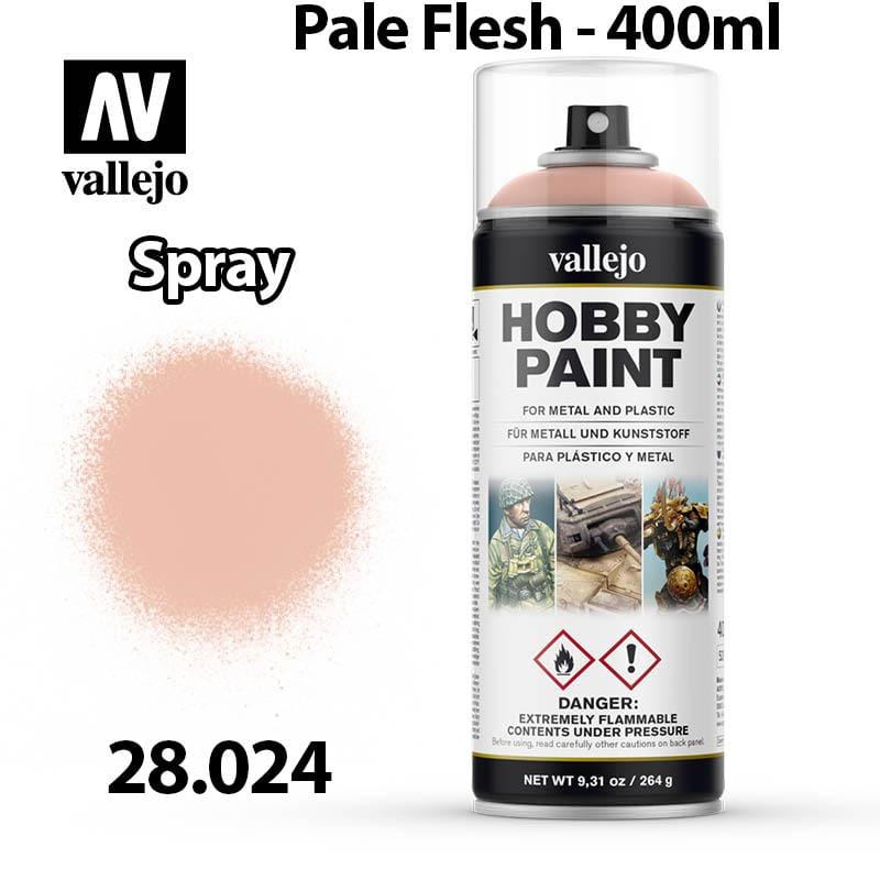Vallejo Hobby Spray Paint - Pale Flesh 400ml - Val28024
