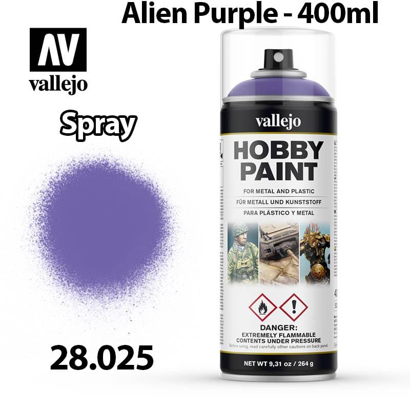 Vallejo Hobby Spray Paint - Alien Purple 400ml - Val28025