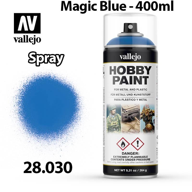 Vallejo Hobby Spray Paint - Magic Blue 400ml - Val28030