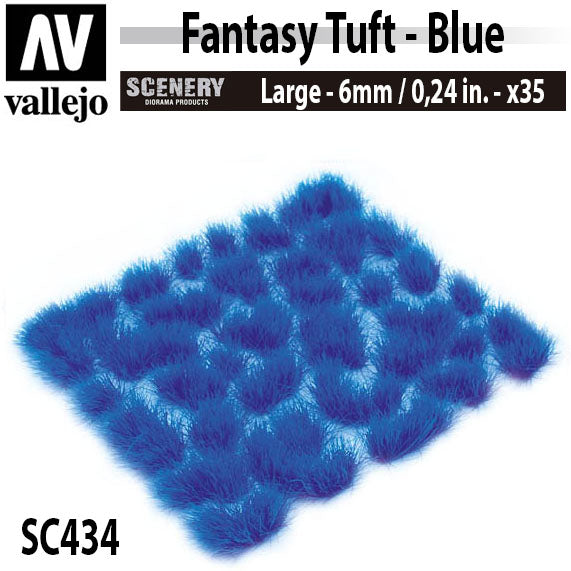 Vallejo Scenery Fantasy Tuft - Blue
