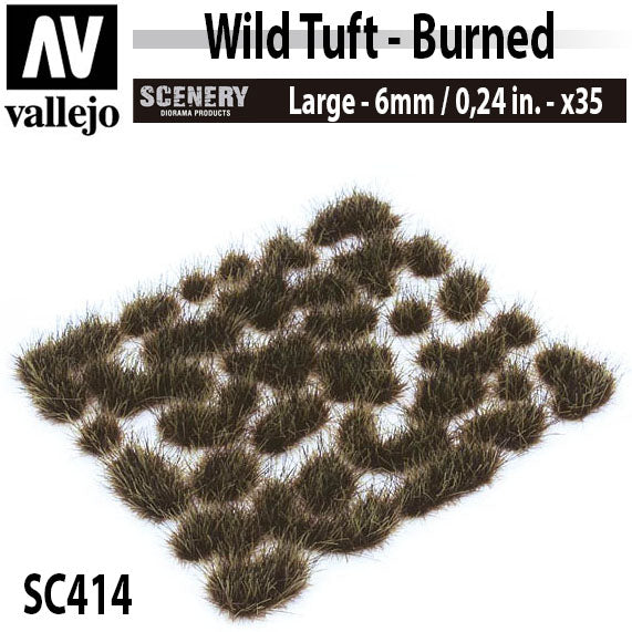 Vallejo Scenery Wild Tuft - Burned