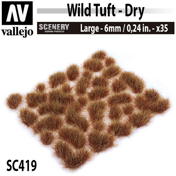 Vallejo Scenery Wild Tuft - Dry