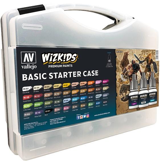 Vallejo Box Set Wizkids - Basic Starter Case - Val80260