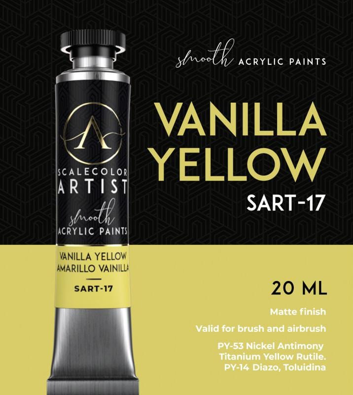 Scale Artist - Vanilla Yellow 20ml ( SART-17 )