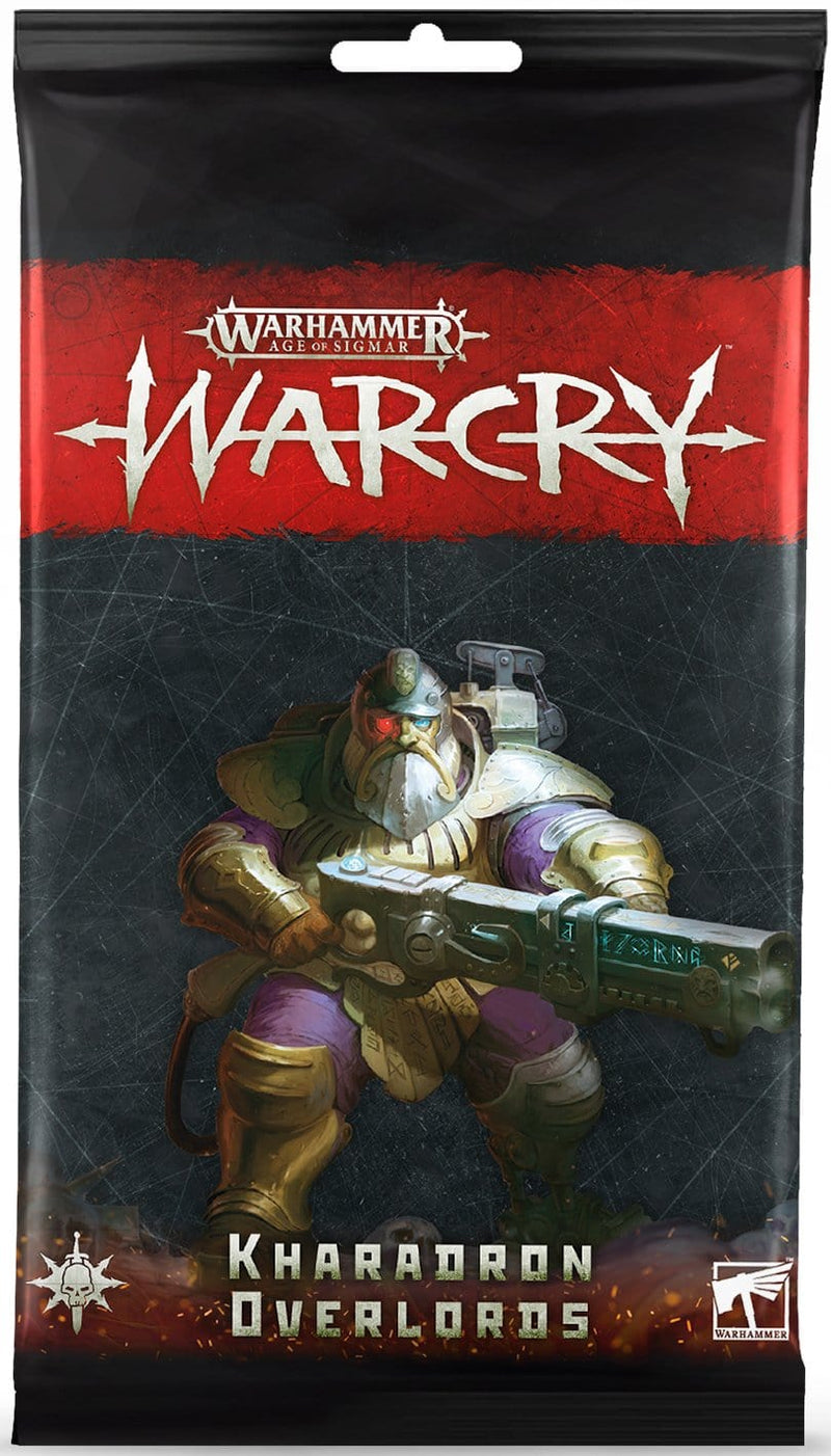 Warcry: Rules Cards - Kharadron Overlords ( 111-45-N ) - Used
