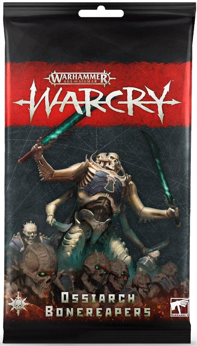 Warcry: Rules Cards - Ossiarch Bonereapers ( 111-43-N ) - Used