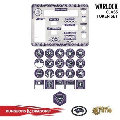 D&D: Token Set - Warlock