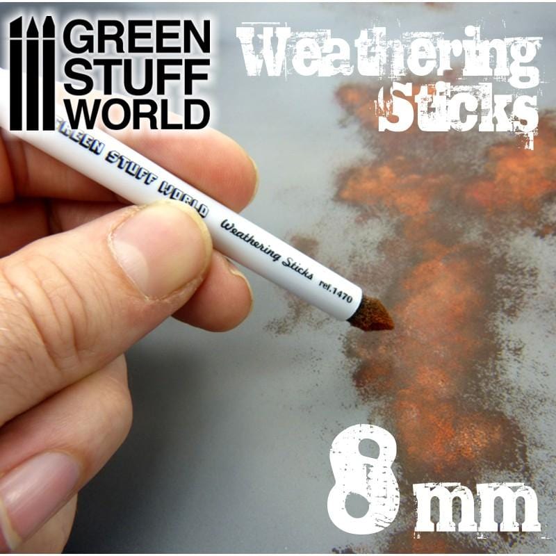GSW Weathering Brushes 8mm ( 9311 )