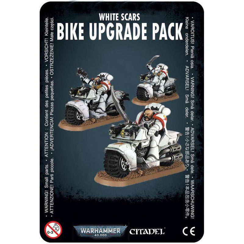 White Scars Bike Squad Upgrade Pack ( 1095-W ) - Used